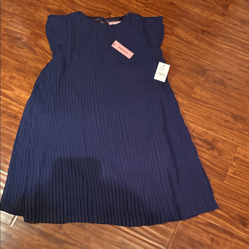BCBG GIRLS Navy Blue Dress 10
